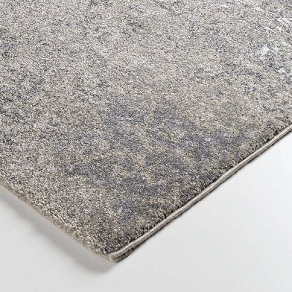 Detailaufnahme Ornamentteppich in grau und beige von Heineking24